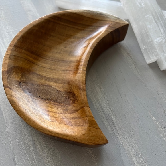 Wood Moon Dish - Picture 3 of 3